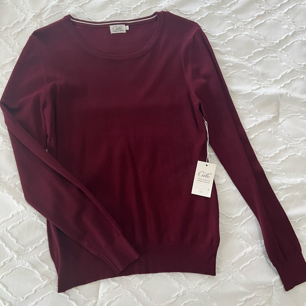 Cielo red sweater